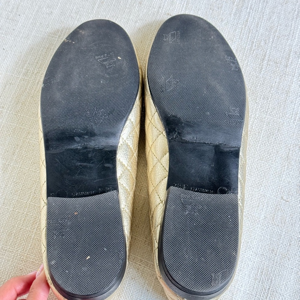 FS/NY French Sole New York ballet flats with bow details. Size 38 - Picture 5 of 7